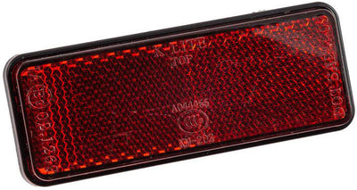 Zieger reflektor adhesive reflector with thread 85x30 red