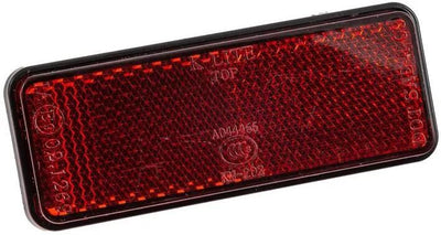 Zieger reflektor adhesive reflector with thread 85x30 red