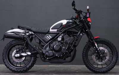 Motoism kotflügel the nightcrawler front mudguard mi honda cl500
