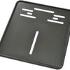 Daytona versterking van het kentekenplaatje numbered 18x20cm alu sw