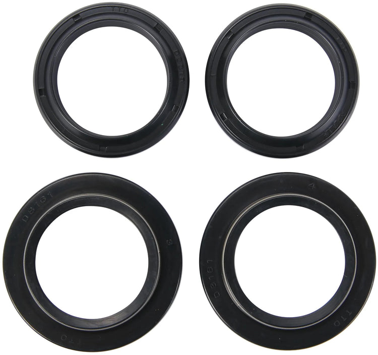 All balls racing voorvork keerring set fork seal set abr 56-127 incl. dust cap