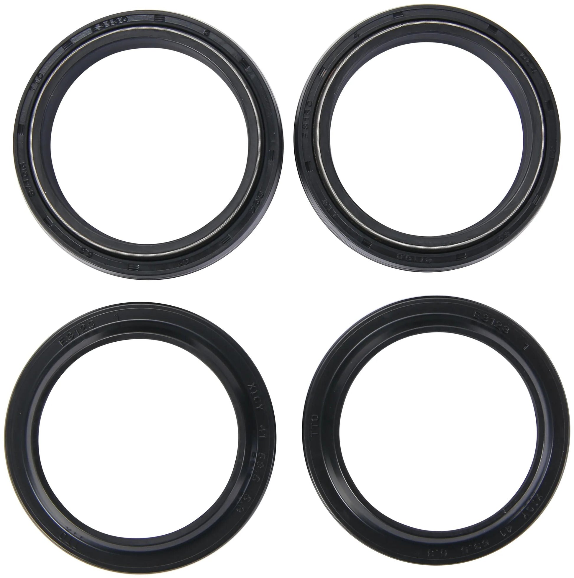 All balls racing voorvork keerring set fork seal set abr 56-130 incl. dust cap