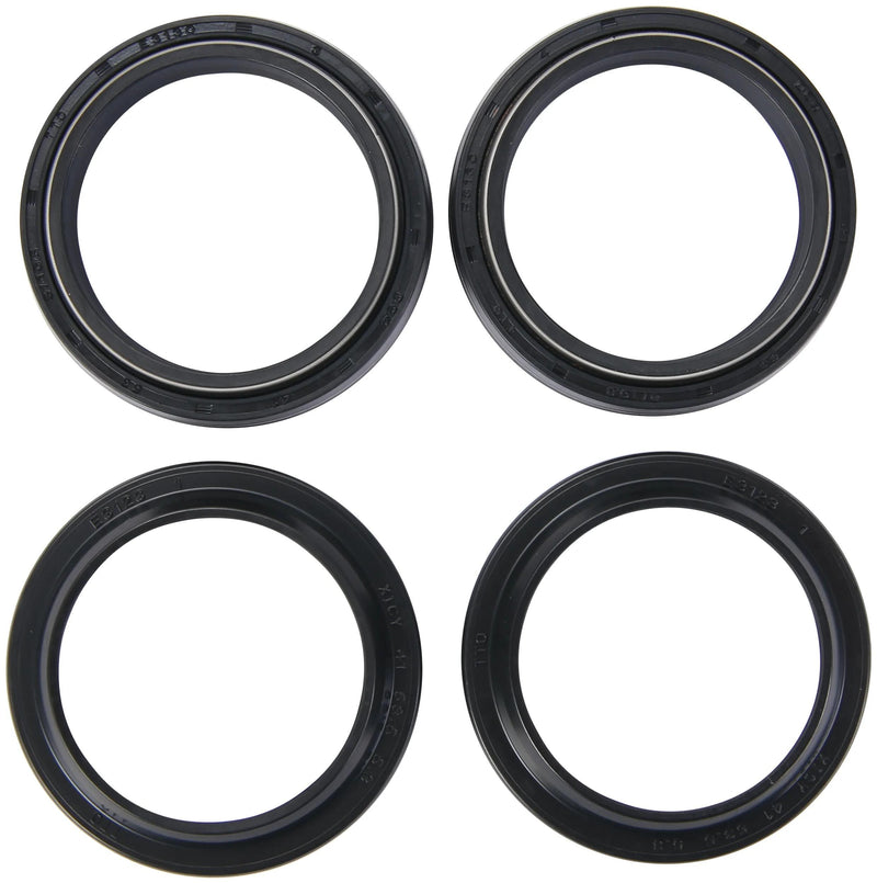 All balls racing voorvork keerring set fork seal set abr 56-130 incl. dust cap