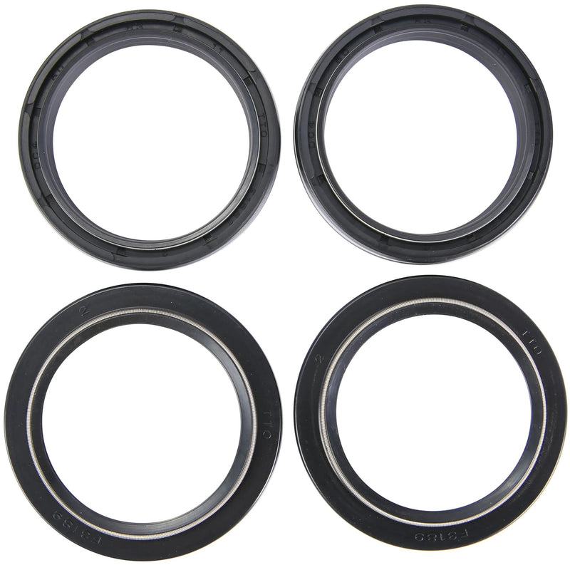 All balls racing voorvork keerring set fork seal set abr 56-145 incl. dust cap