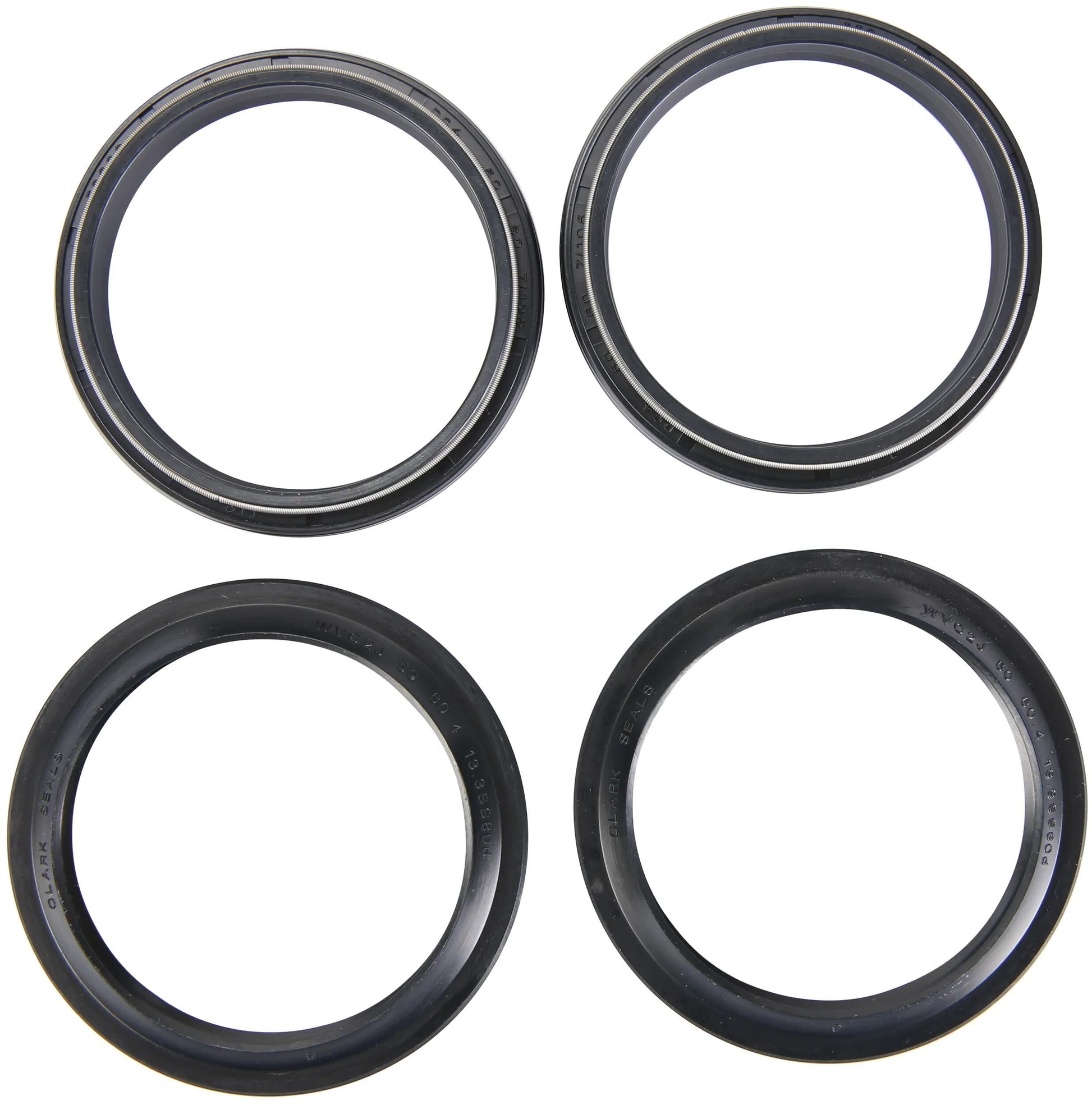 All balls racing voorvork keerring set fork seal set abr 56-148 incl. dust cap