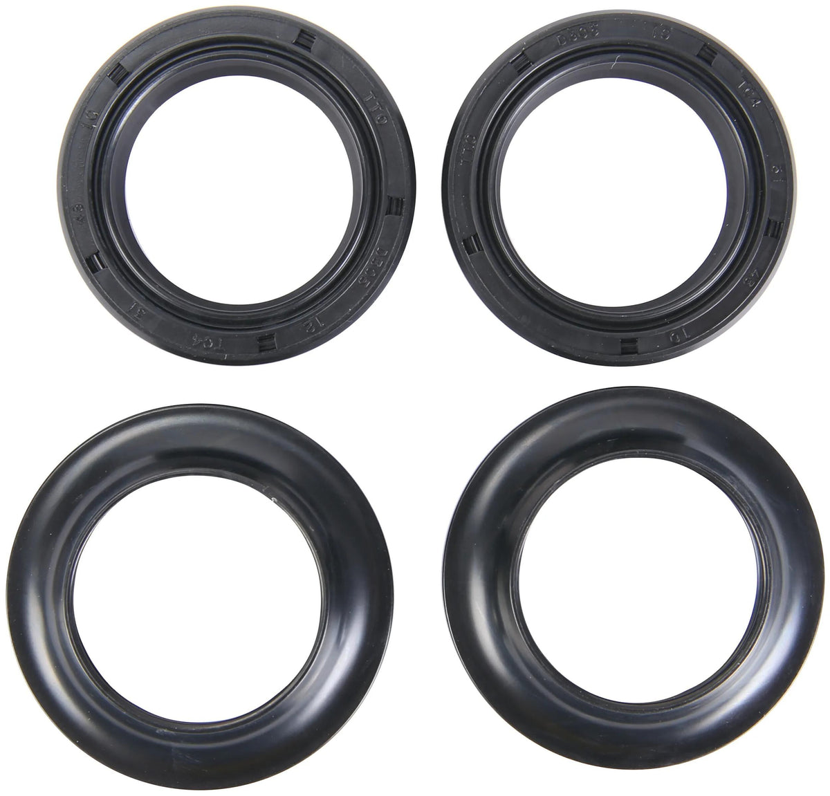 All balls racing voorvork keerring set fork seal set abr 56-170 incl. dust caps
