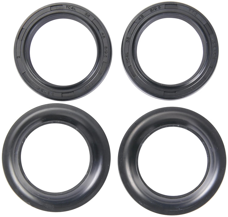 All balls racing voorvork keerring set fork seal set abr 56-178 incl. dust cap