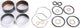 All balls racing service kit fork repair kit abr 38-6089