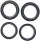 All balls racing voorvork keerring set fork seal set abr 56-129 incl. dust cap