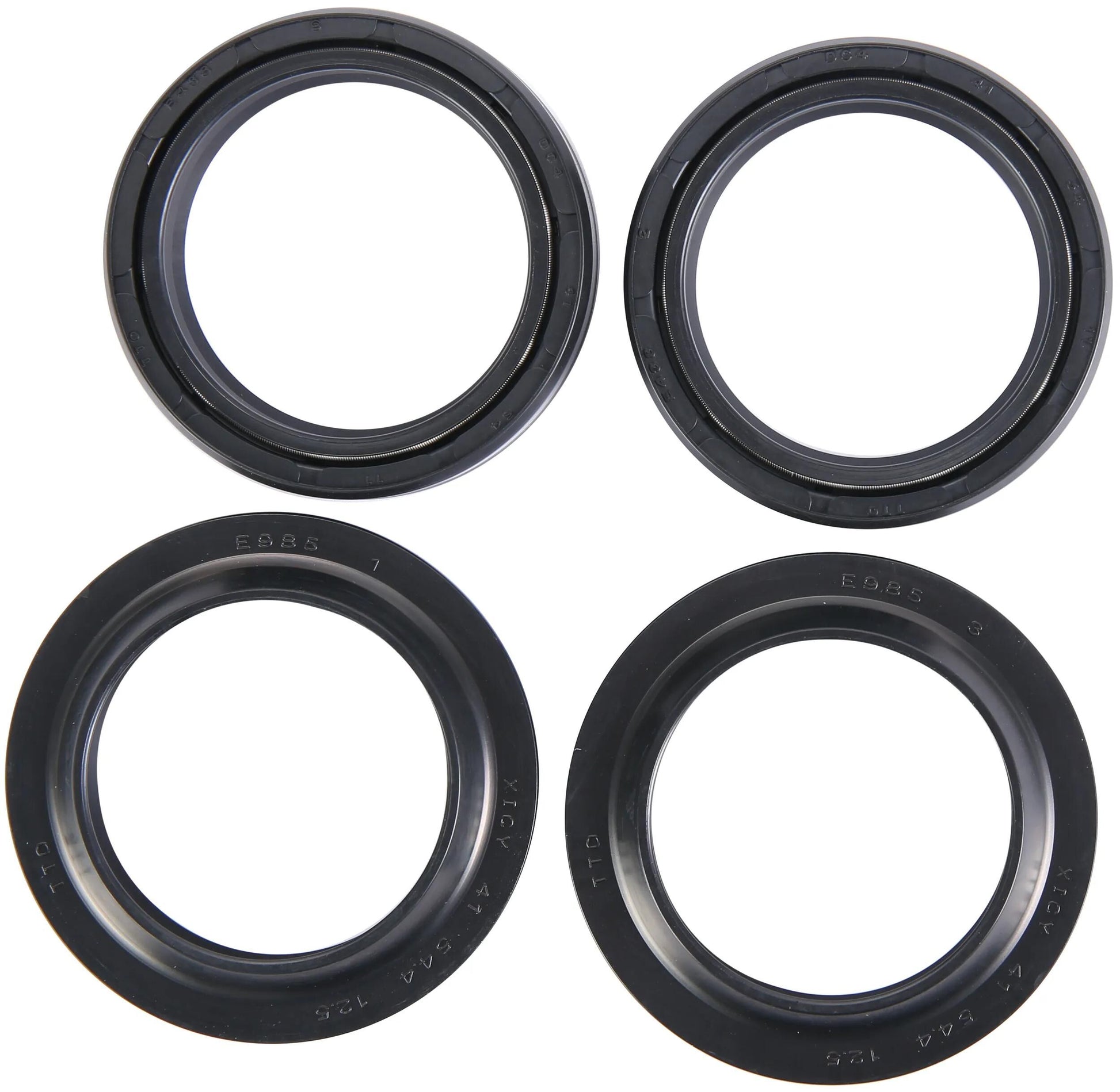 All balls racing voorvork keerring set fork seal set abr 56-132 incl. dust cap