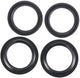 All balls racing voorvork keerring set fork seal set abr 56-132 incl. dust cap