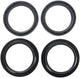 All balls racing voorvork keerring set fork seal set abr 56-137 incl. dust cap