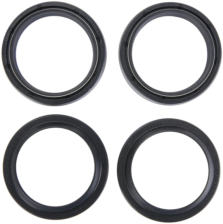 All balls racing voorvork keerring set fork seal set abr 56-138 incl. dust cap