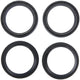 All balls racing voorvork keerring set fork seal set abr 56-138 incl. dust cap
