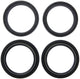 All balls racing voorvork keerring set fork seal set abr 56-141 incl. dust cap
