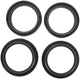 All balls racing voorvork keerring set fork seal set abr 56-149 incl. dust cap