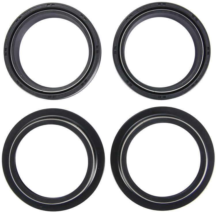 All balls racing voorvork keerring set fork seal set abr 56-161 incl. dust cap