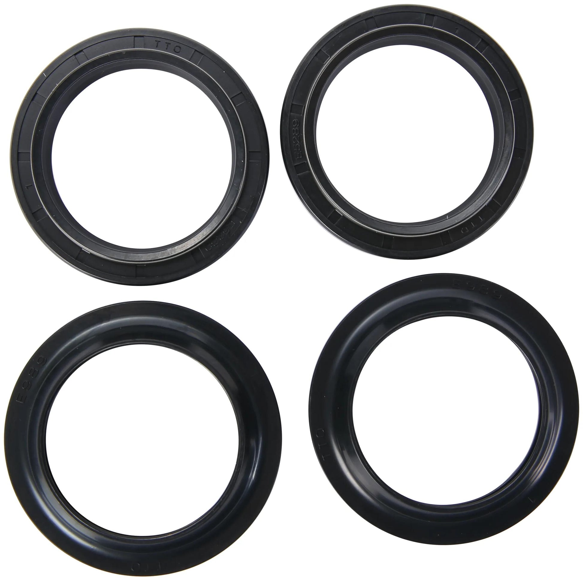 All balls racing voorvork keerring set fork seal set abr 56-162 incl. dust cap
