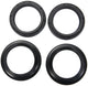 All balls racing voorvork keerring set fork seal set abr 56-166 incl. dust cap
