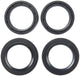 All balls racing voorvork keerring set fork seal set abr 56-174 incl. dust cap
