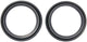 All balls racing stofkap set dust cap set abr 57-137