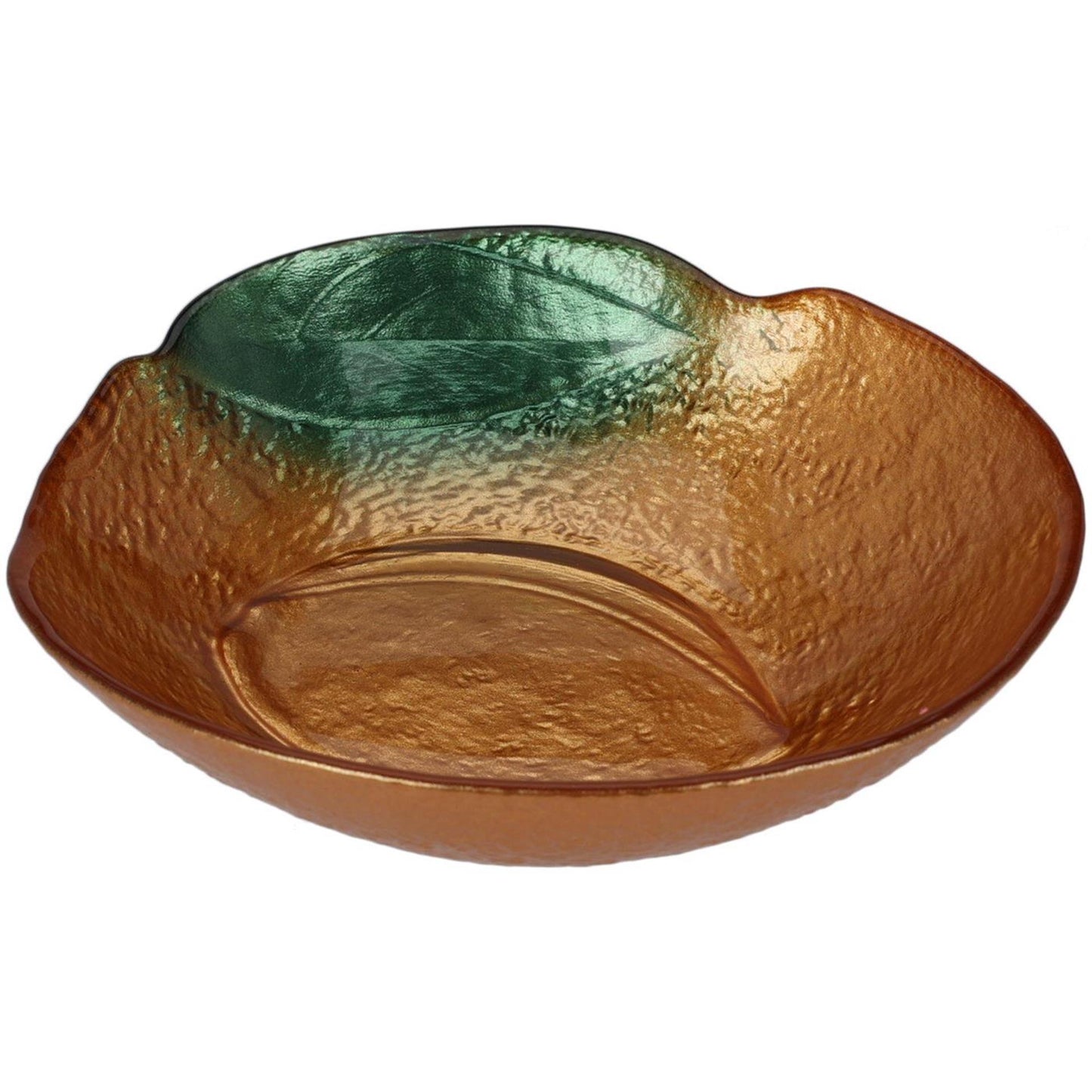 Home styling schaal glas fruitvorm ø15cm 3 assorti