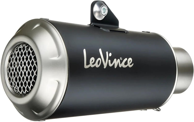 Leovince geluiddemper sbk lv-10 black edition schalld leo slipon lv-10 sw-si