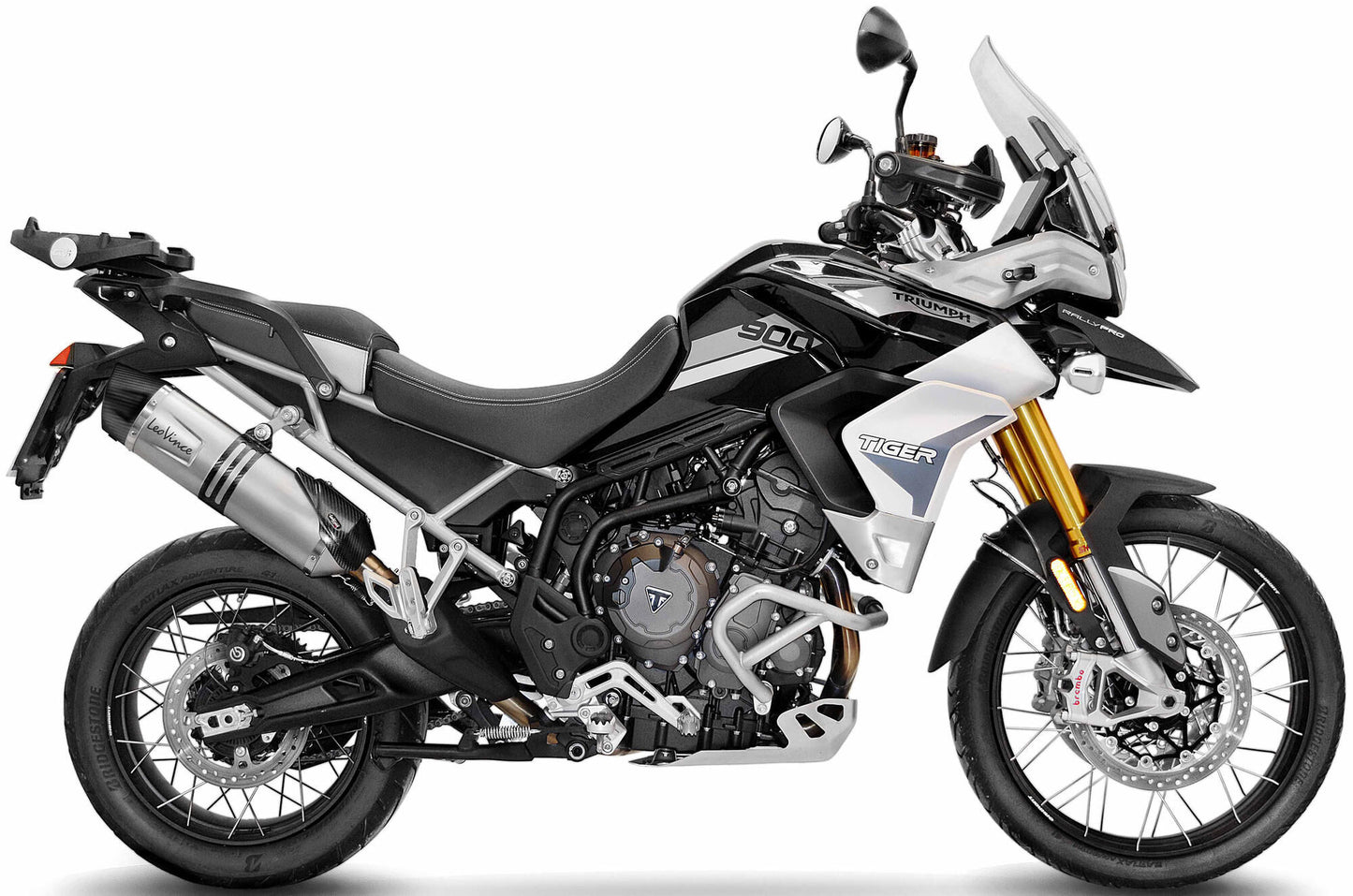 Leovince geluiddemper sbk lv one evo ii schalld leo slipon lv one inox