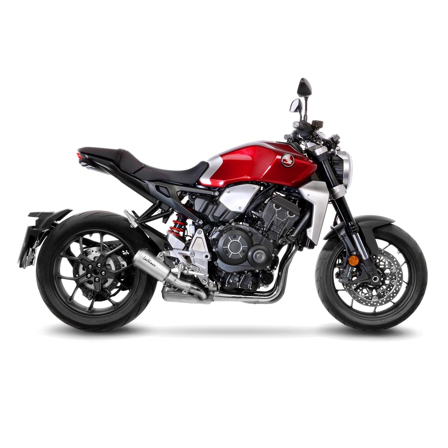 Leovince geluiddemper sbk lv-10 schalld leo slipon lv-10 inox