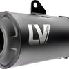 Leovince geluiddemper sbk lv-10 full black schalld leo slipon lv-10 sw