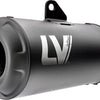 Leovince geluiddemper sbk lv-10 full black schalld leo slipon lv-10 sw