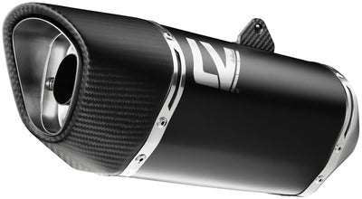 Leovince geluiddemper sbk lv-14 r black edition schalld leo slipon lv-14 r sw