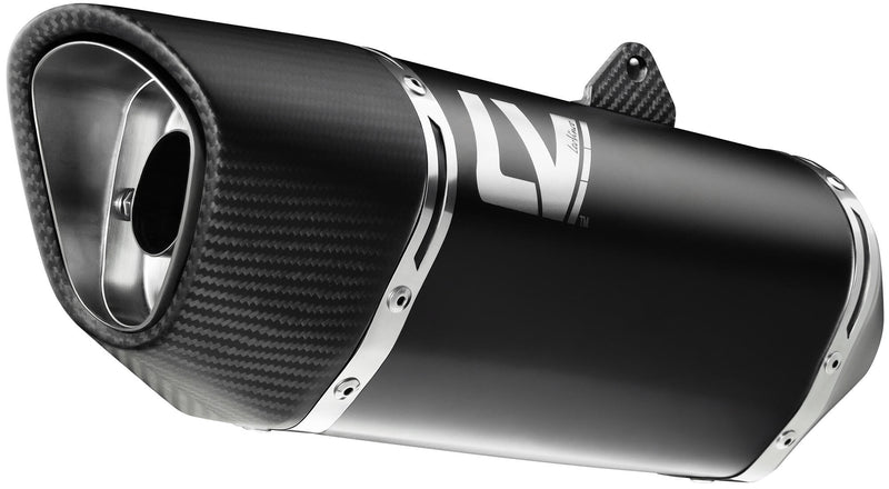 Leovince geluiddemper sbk lv-14 r black edition schalld leo slipon lv-14 r sw