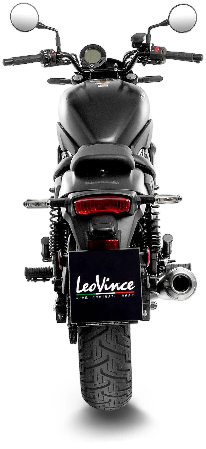 Leovince schalldämpfer sbk classic racer black edition schalld leo slipon cla racer sw
