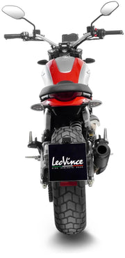Leovince schalldämpfer sbk lv-10 full black schalld leo slipon lv-10 sw - afbeelding 1