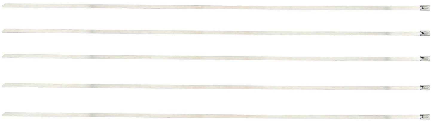 Silent sport kabelbinder stainless steel cable tie 520mm 5st.