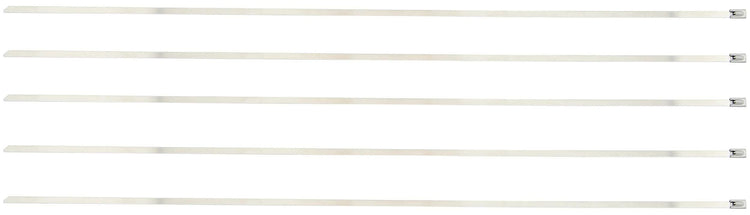 Silent sport kabelbinder stainless steel cable tie 520mm 5st.