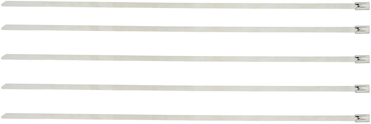 Silent sport kabelbinder stainless steel cable tie 300mm 5pcs.
