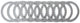 Trw stalen ringset clutch.steel.kit mes342-10