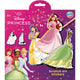 Moxy disney princess scratch art stickers 5pcs pen