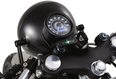 Daytona snelheidsmeter velona 60 dark speedometer velona dark,s led-white 200km h