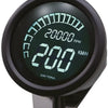 Daytona snelheidsmeter velona 60 dark twin speedometer velona twin s 60mm 399km h