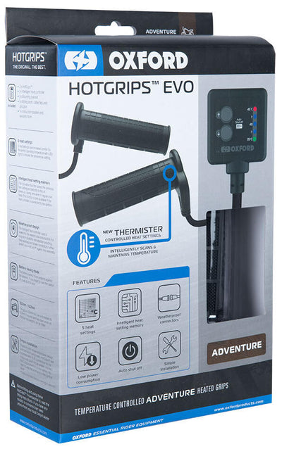 Oxford heizgriffe hotgrips evo heated grips evo a 22+25mm open 5-stage
