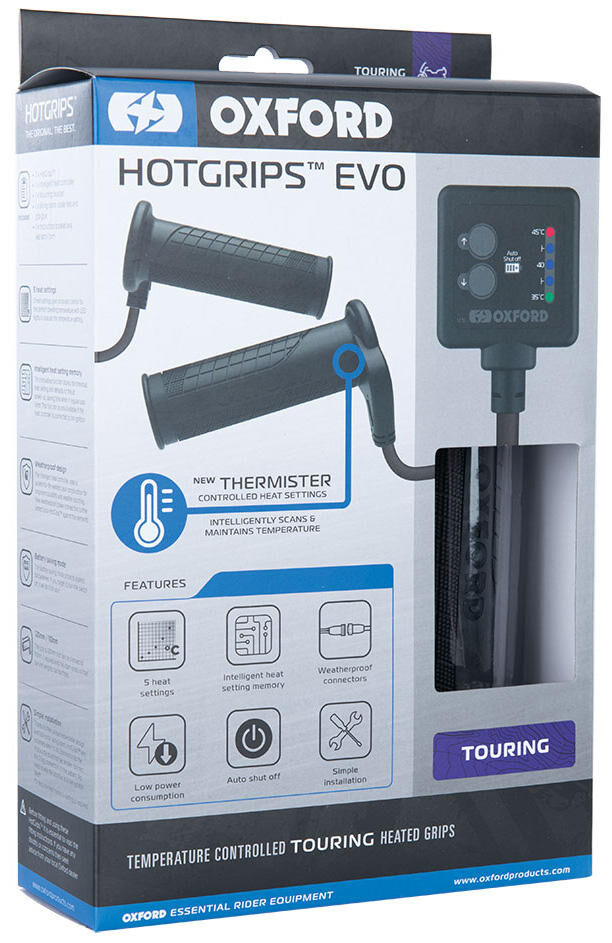 Oxford handvatverwarming hotgrips evo heated grips evo t 22+25mm open 5-stage