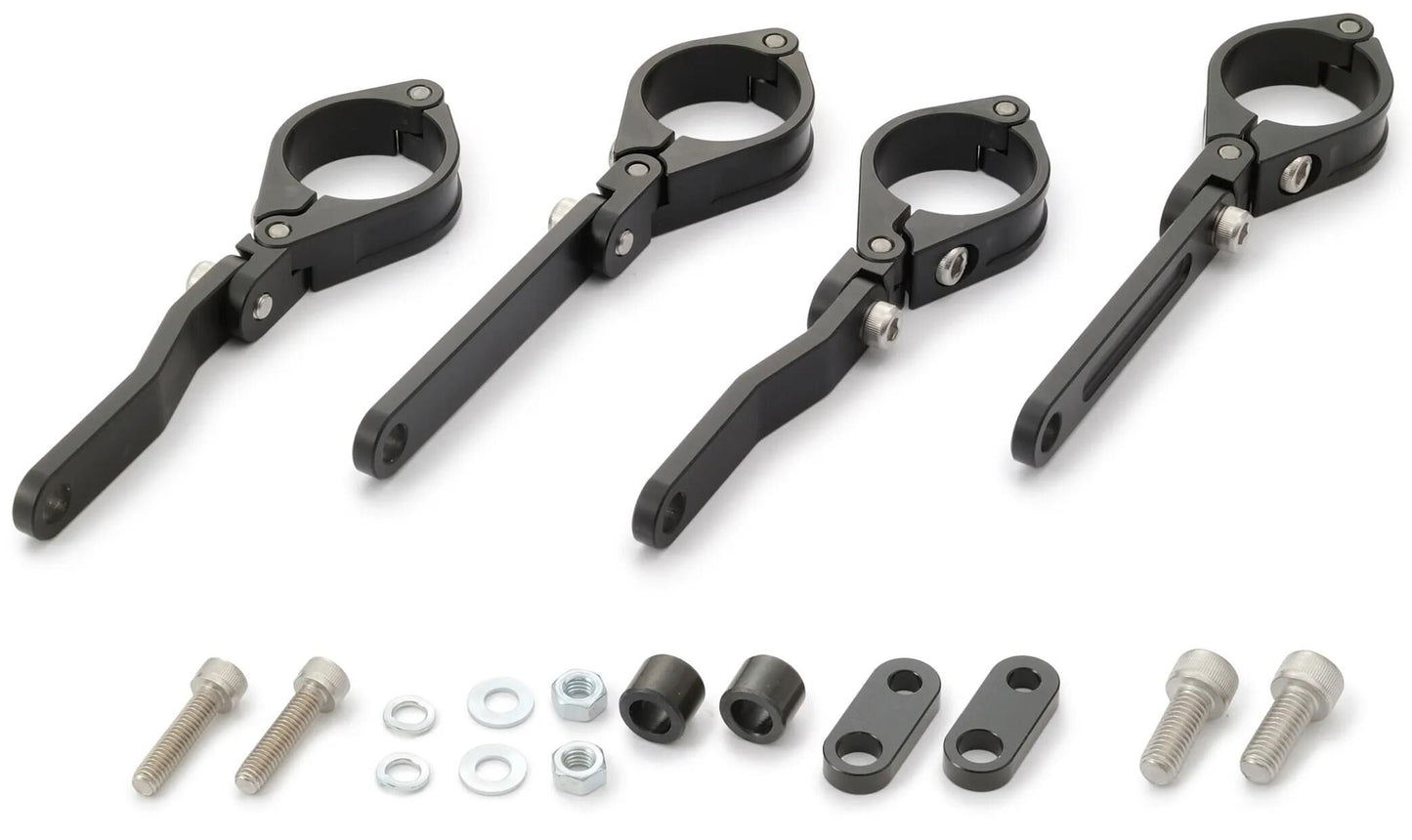 Daytona koplamphouder dual-axis bracket sh. aluminum 35mm sw adjustab