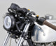 Daytona koplamphouder dual-axis bracket sh. aluminum 35mm sw adjustab