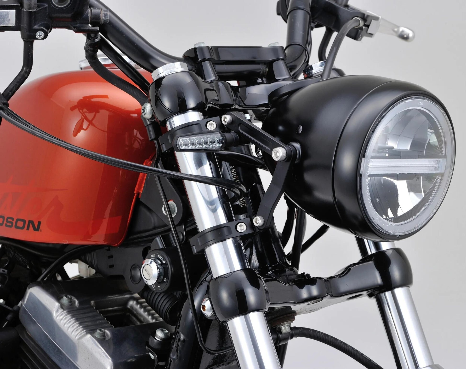 Daytona koplamphouder dual-axis bracket sh. alu 39mm sw adjustable