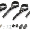 Daytona koplamphouder dual-axis bracket sh. aluminum 41mm sw adjustab