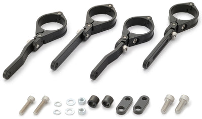 Daytona dual-axis koplamphouder bracket sh. aluminum 41mm sw adjustab