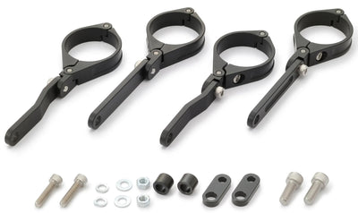 Daytona koplamphouder dual-axis bracket sh. aluminum 49mm sw adjustab